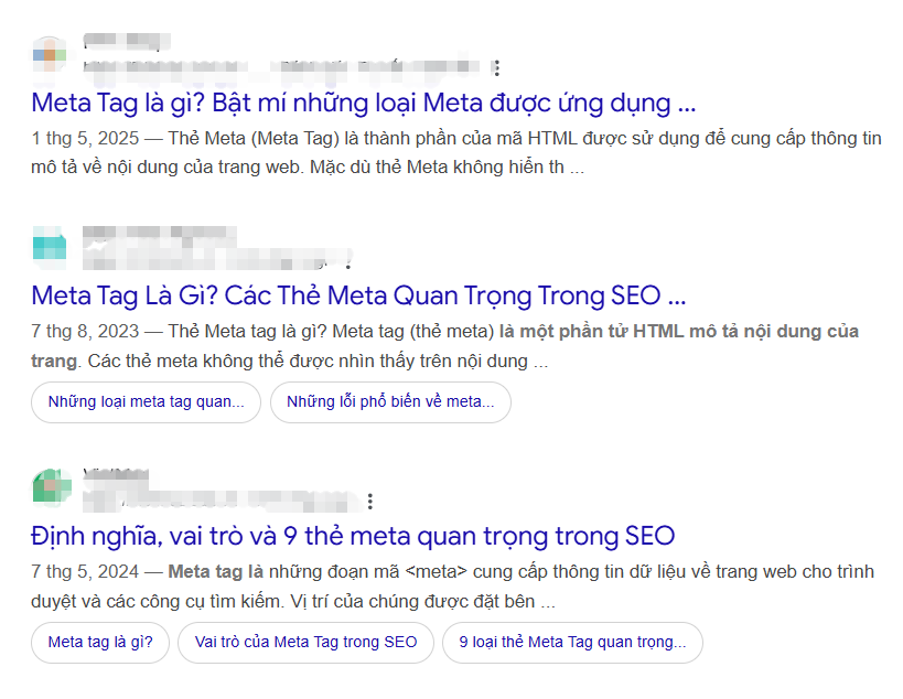 Khái niệm Meta Tag là gì?