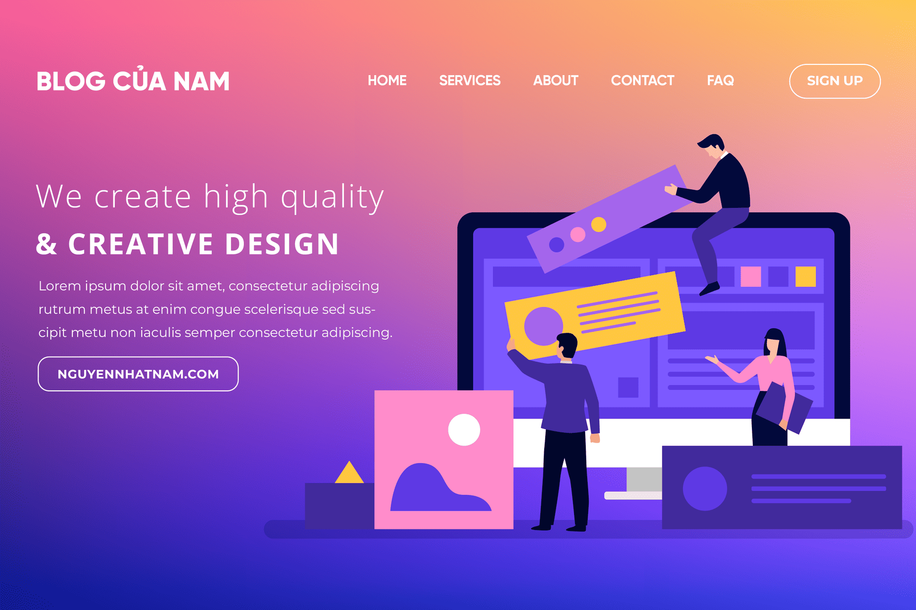 3 Buoc Don Gian De Tao Mot Website