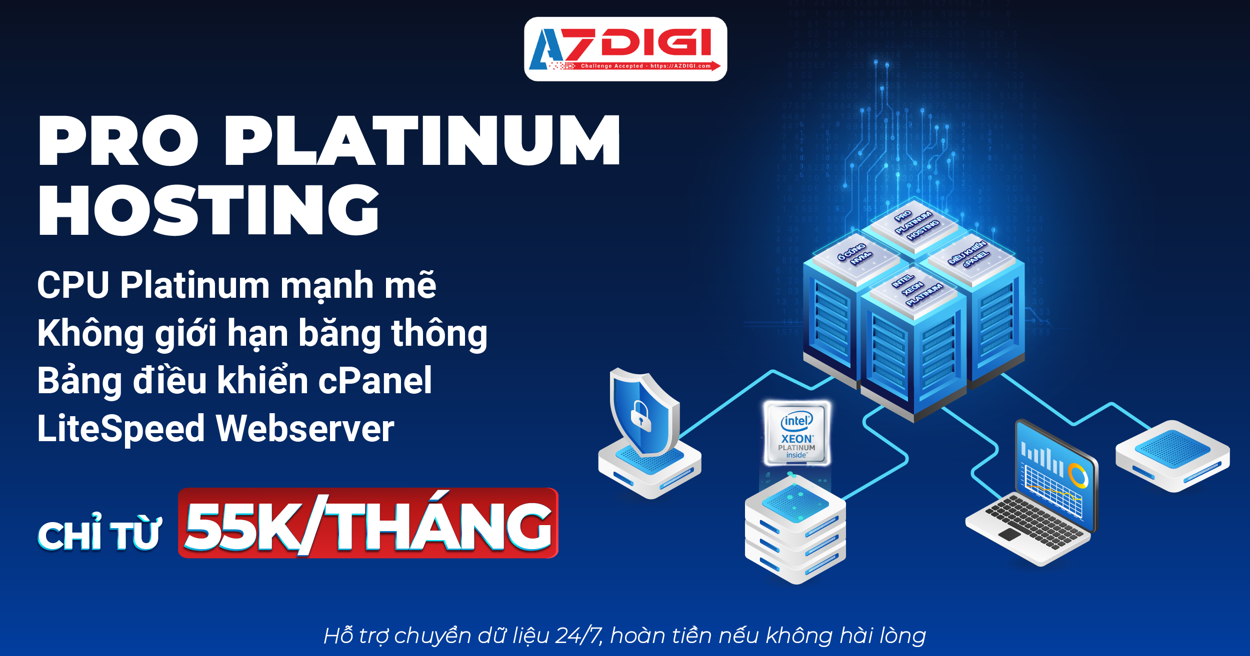 Pro Platinum Hosting Azdigi