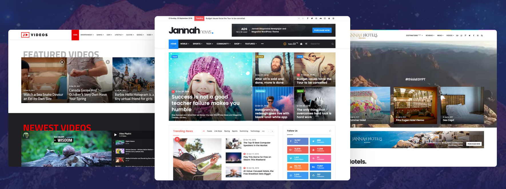 Jannah News - Top theme tin tức WordPress