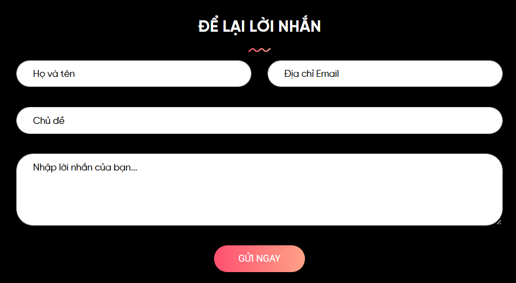 Hướng dẫn tạo form liên hệ trong Contact Form 7