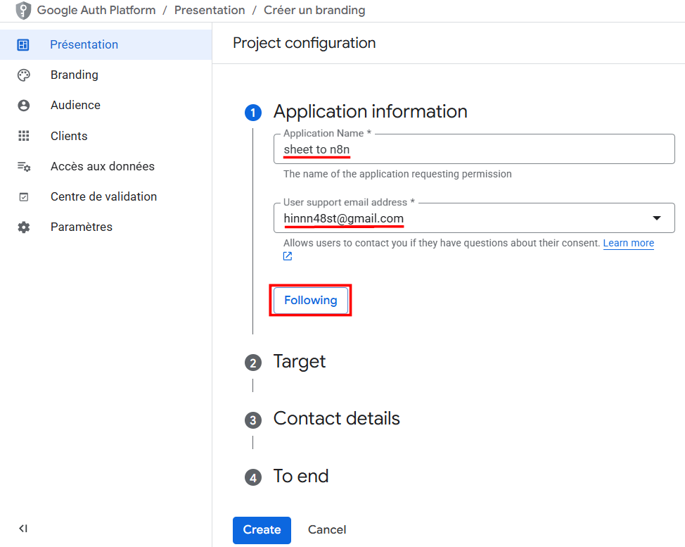 Cách kết nối Google Sheet với n8n
