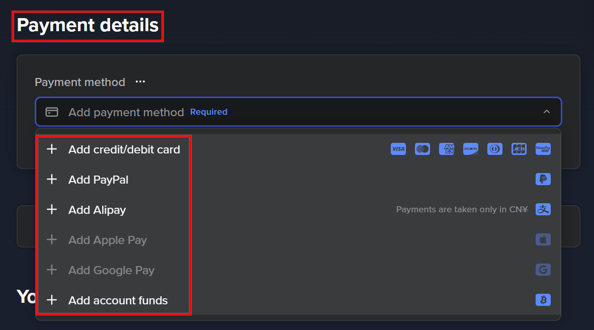 Lựa chọn phương thức thanh toán phù hợp