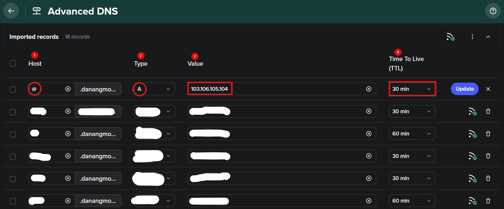 Hướng dẫn trỏ tên miền về hosting theo địa chỉ IP Hosting
