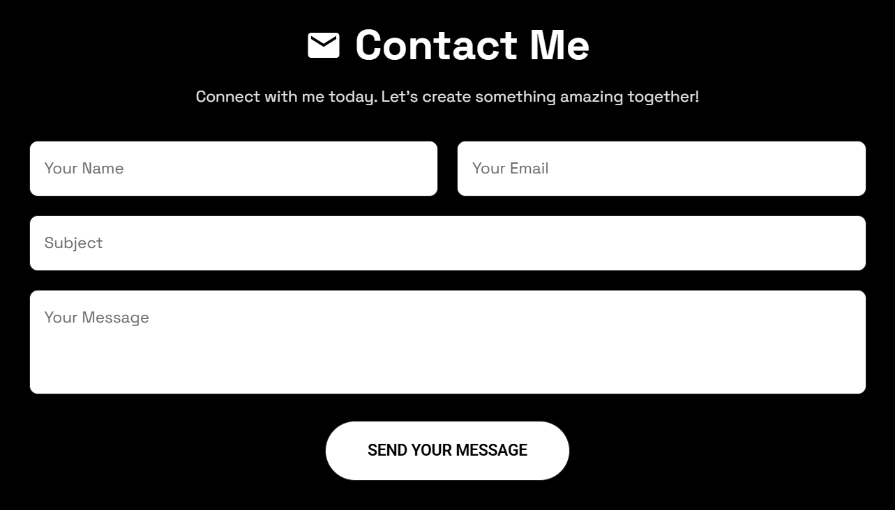 Form liên hệ được tạo bằng Contact Form 7