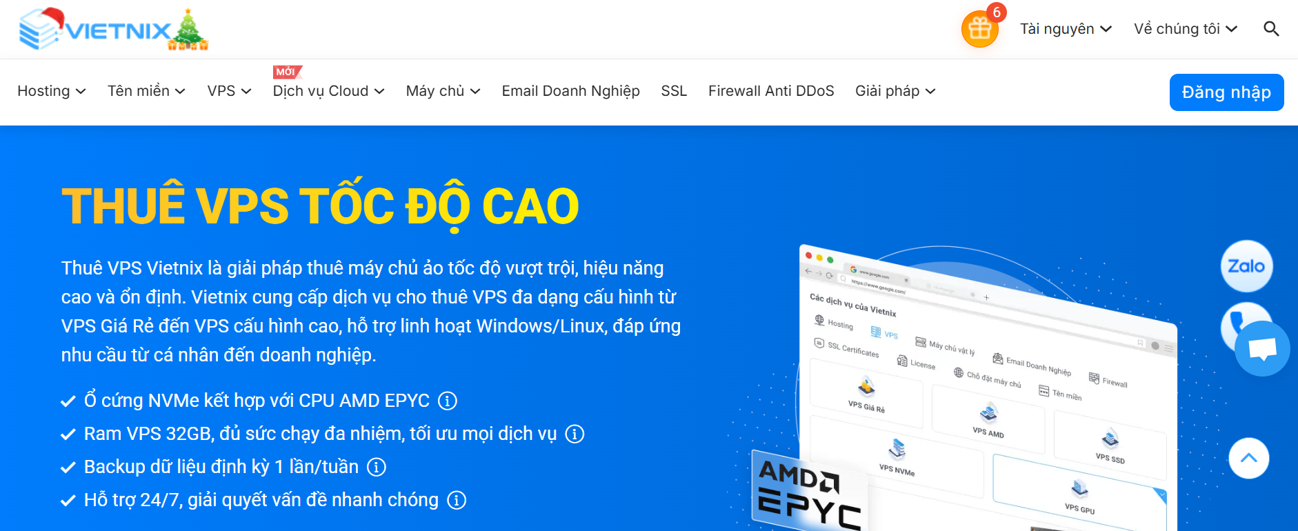 Đăng ký VPS n8n selfhost tại Vietnix