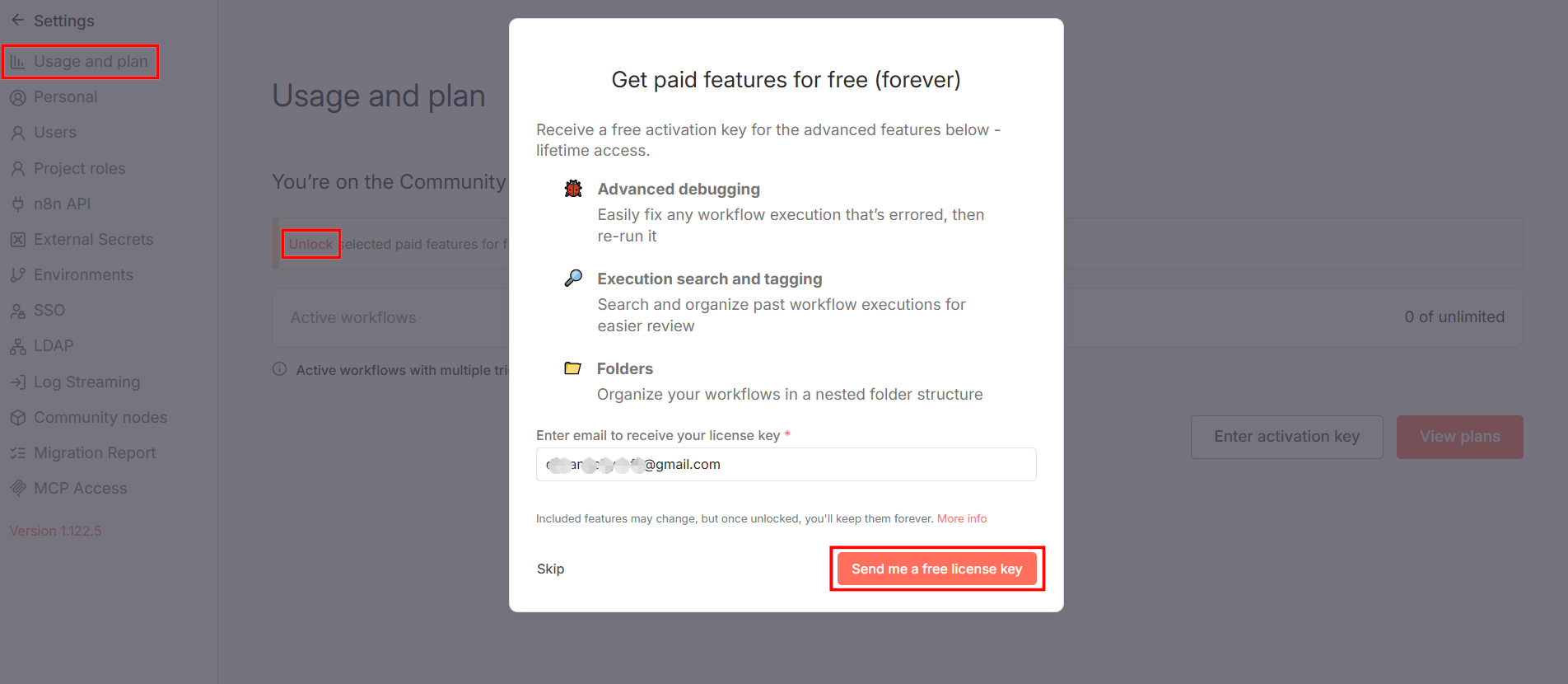 Hướng dẫn kích hoạt License Key trên n8n