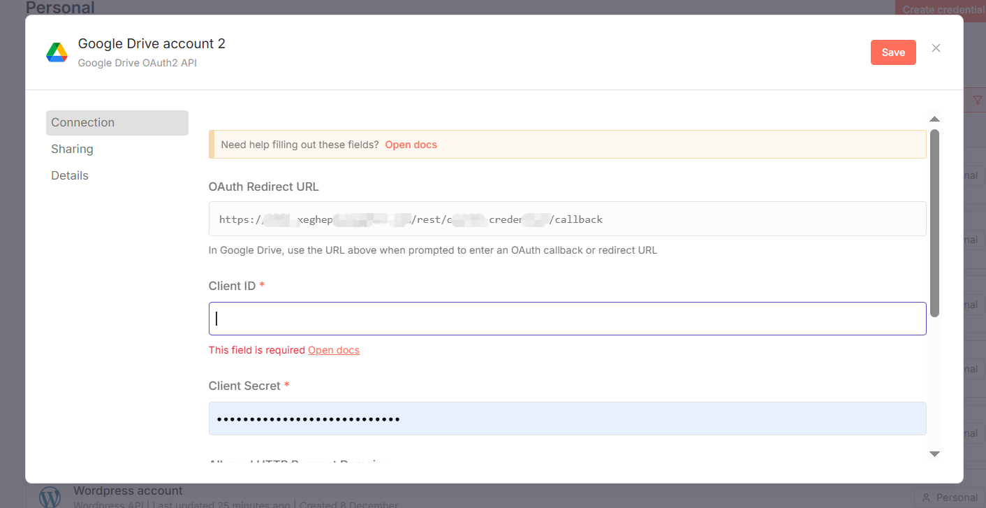Hướng dẫn tích hợp Google Drive vào n8n