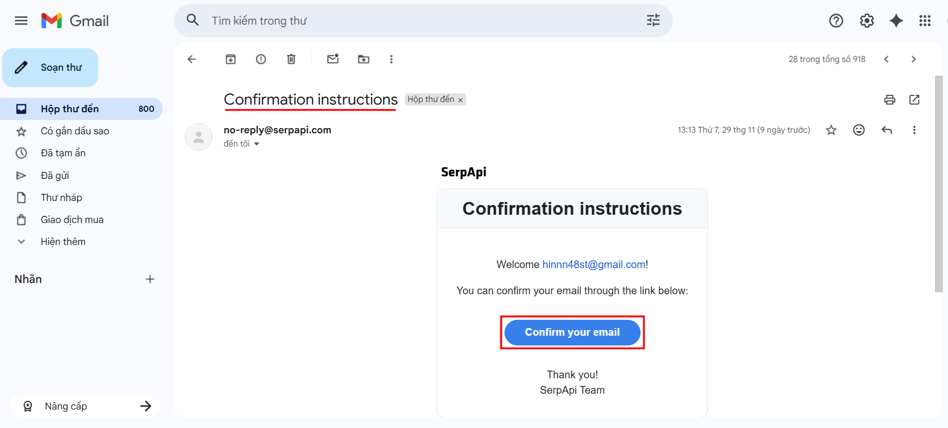 Cách tích hợp SerpApi vào n8n đơn giản