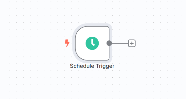 Trigger Schedule hoạt động theo lịch cron cố định