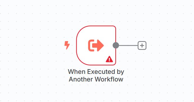 When executed by another workflow trigger